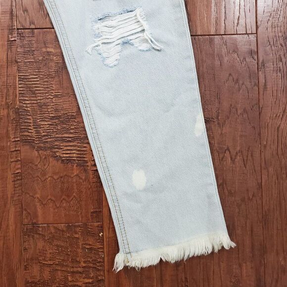 JOE'S JEANS Light Blue Debbie High Rise Straight Ankle 25 - Picture 9 of 15